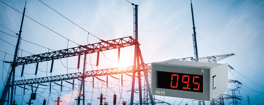 虹潤新品，燃情上市：NHR-D300電壓/電流表，大屏顯示  一目了然